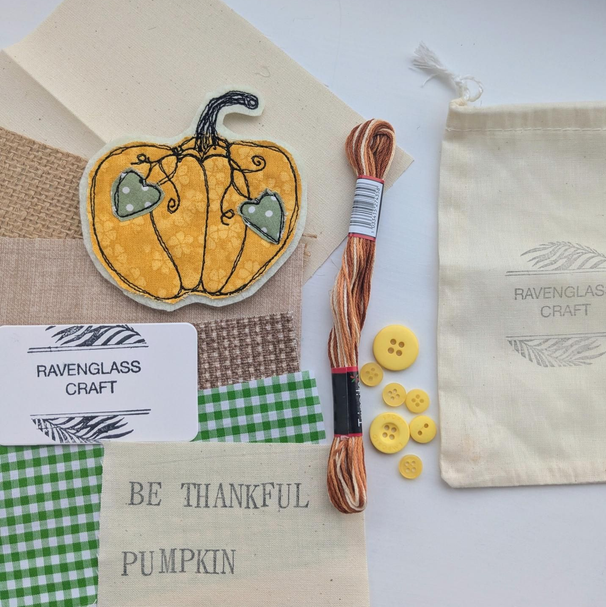 Pumpkin Slow Stitch Kit