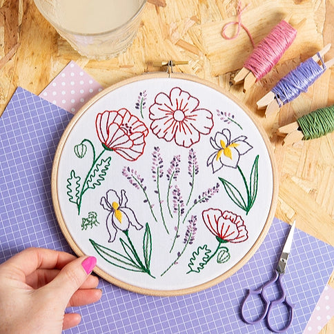 Fields of Provence Embroidery Kit image 0