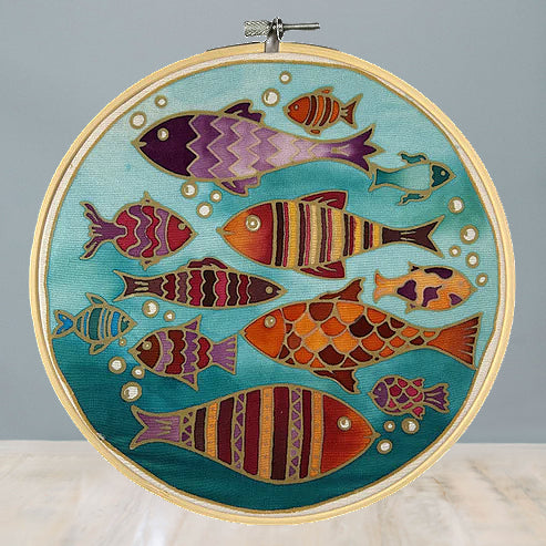 Fishes of the Sea Batik Kit image 0