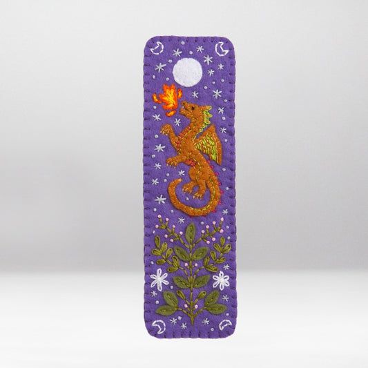 Felt Dragon Bookmark image 0