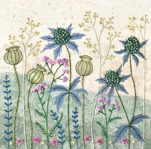 Sea Hollies Embroidery Kit image 0