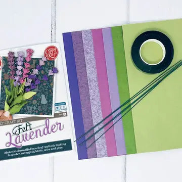 Felt Flower Kit - Lavender image 1