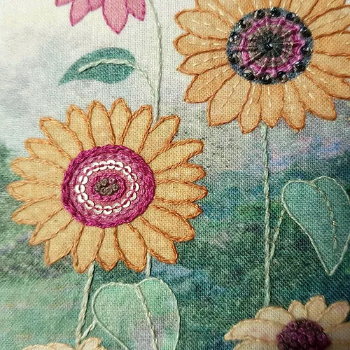 Sunflower Embroidery Kit image 4