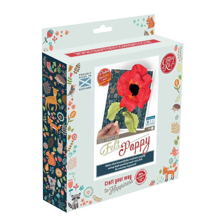 Felt Flower Kit - Poppy image 3