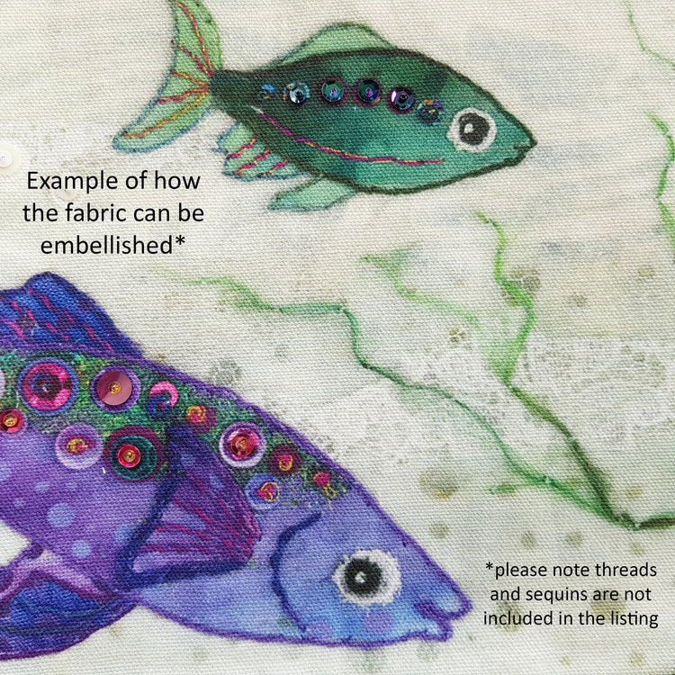 CUSHION PANEL - Fish image 1
