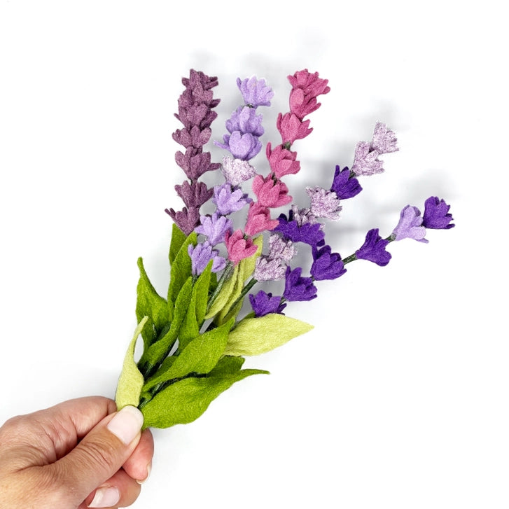 Felt Flower Kit - Lavender image 3
