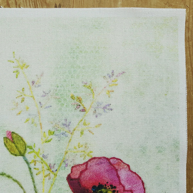 CUSHION PANEL - Poppy Meadow image 1