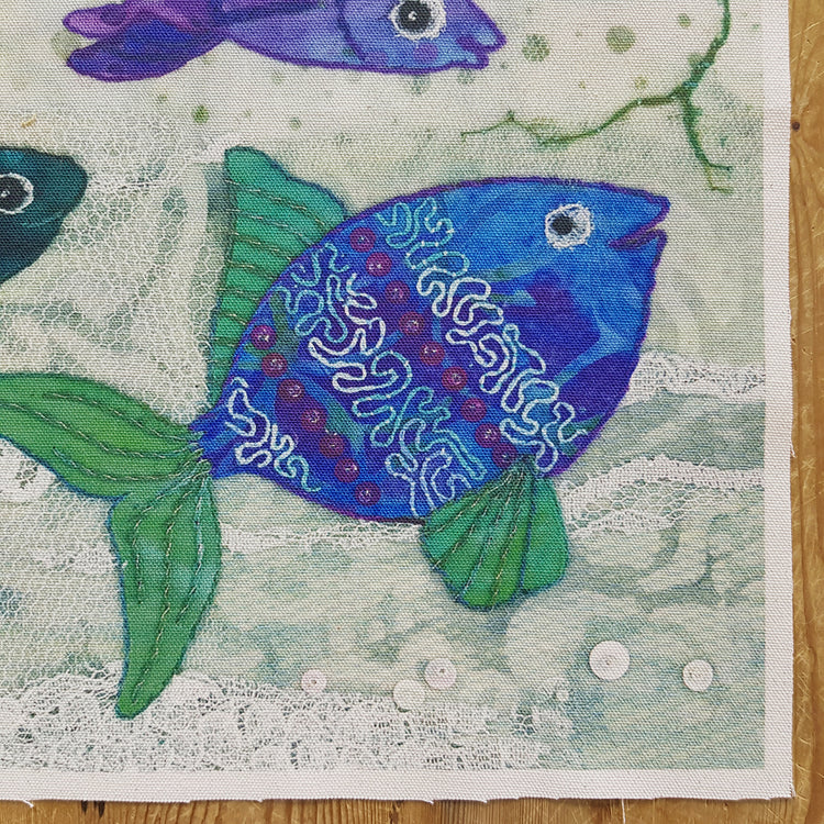 CUSHION PANEL - Fish image 2
