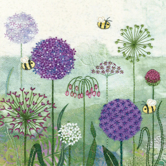 Alliums Embroidery Kit image 0