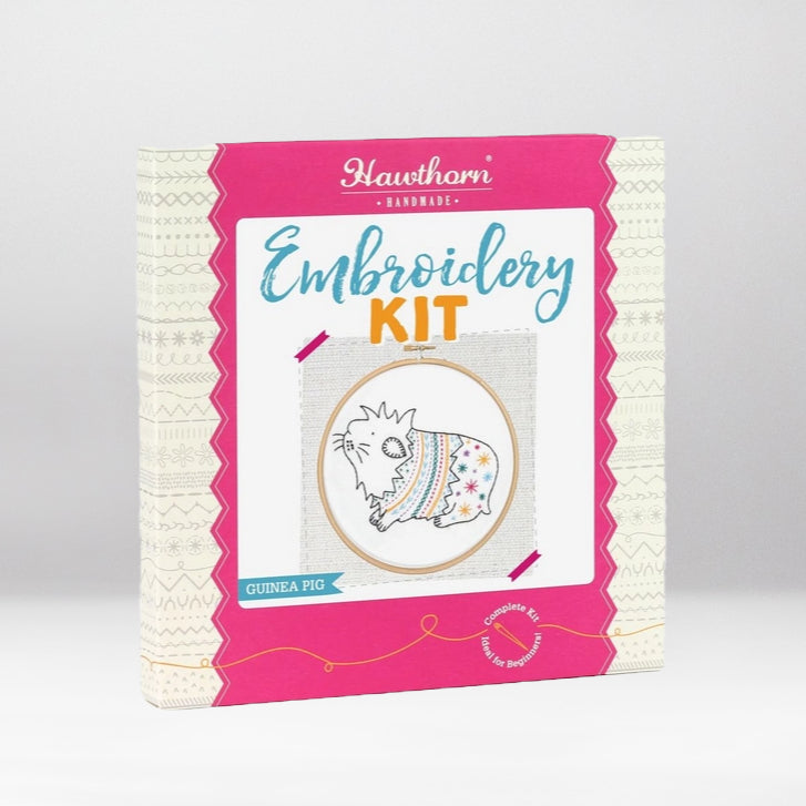 Guinea Pig Embroidery Kit image 1