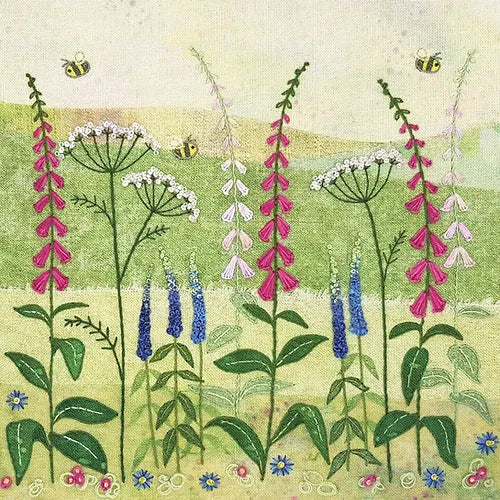 Foxglove Embroidery Kit image 0