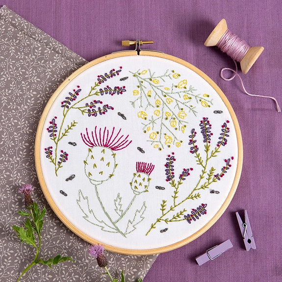 Highland Heathers Embroidery Kit image 0