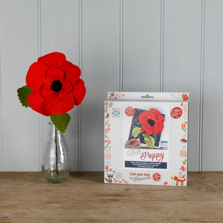 Felt Flower Kit - Poppy image 6