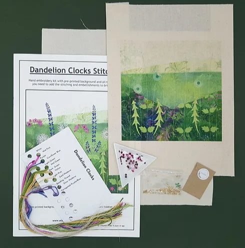 Dandelion Clocks Embroidery Kit image 1