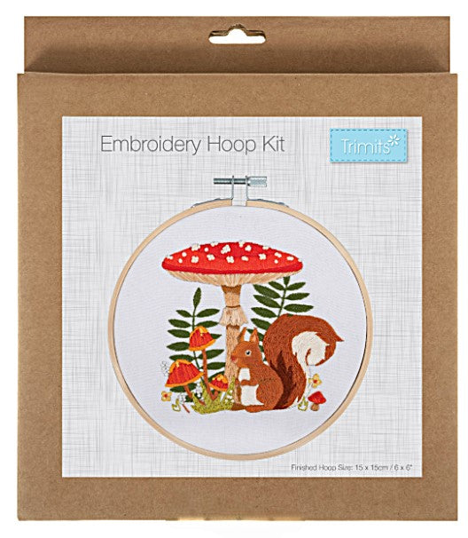 Squirrel Embroidery Kit image 2