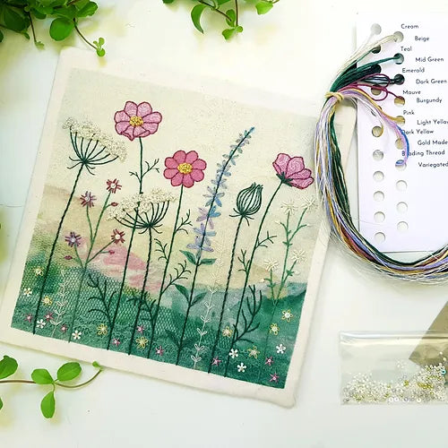 Summer Hedgerow Embroidery Kit image 1