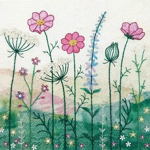 Summer Hedgerow Embroidery Kit image 0