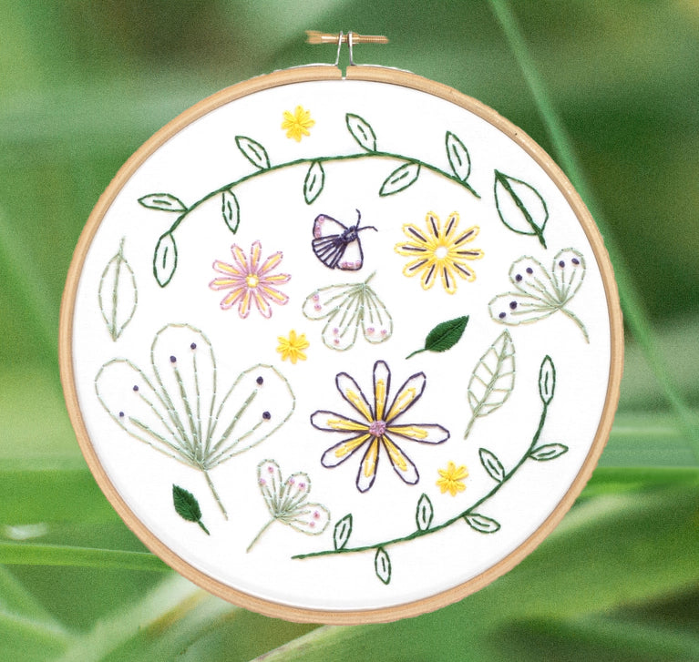 Wildflower Meadow Embroidery Kit image 0