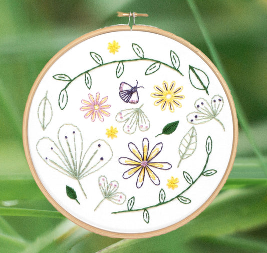 Wildflower Meadow Embroidery Kit image 0