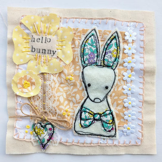 Hello Bunny Slow Stitch Kit image 0