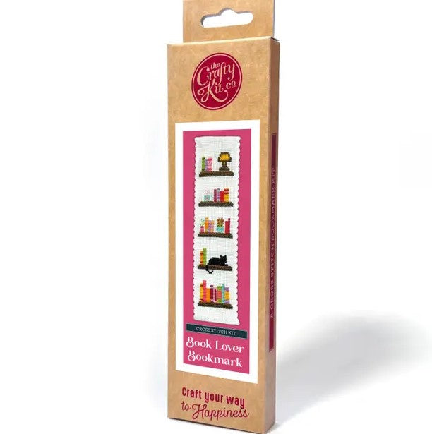 Book Lover Cross Stitch Bookmark