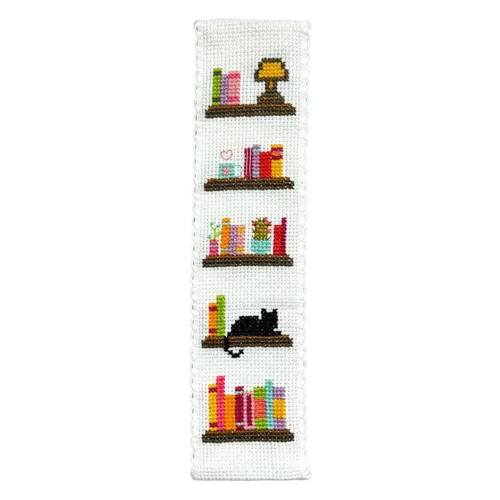 Book Lover Cross Stitch Bookmark