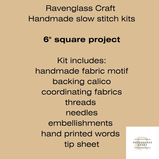 Toadstool Slow Stitch Kit