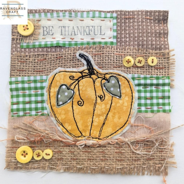 Pumpkin Slow Stitch Kit