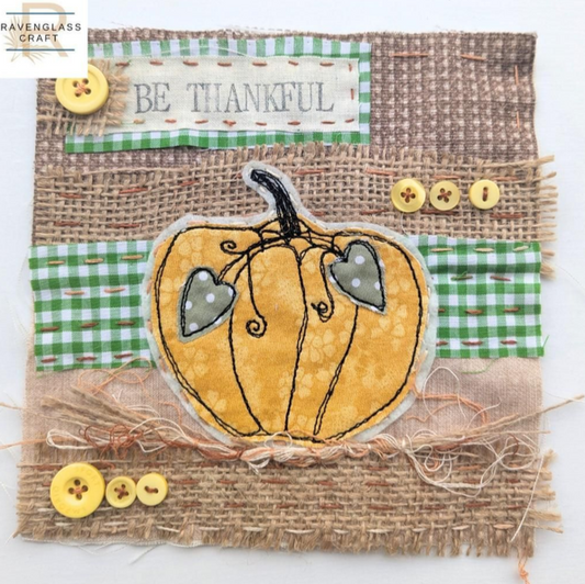 Pumpkin Slow Stitch Kit