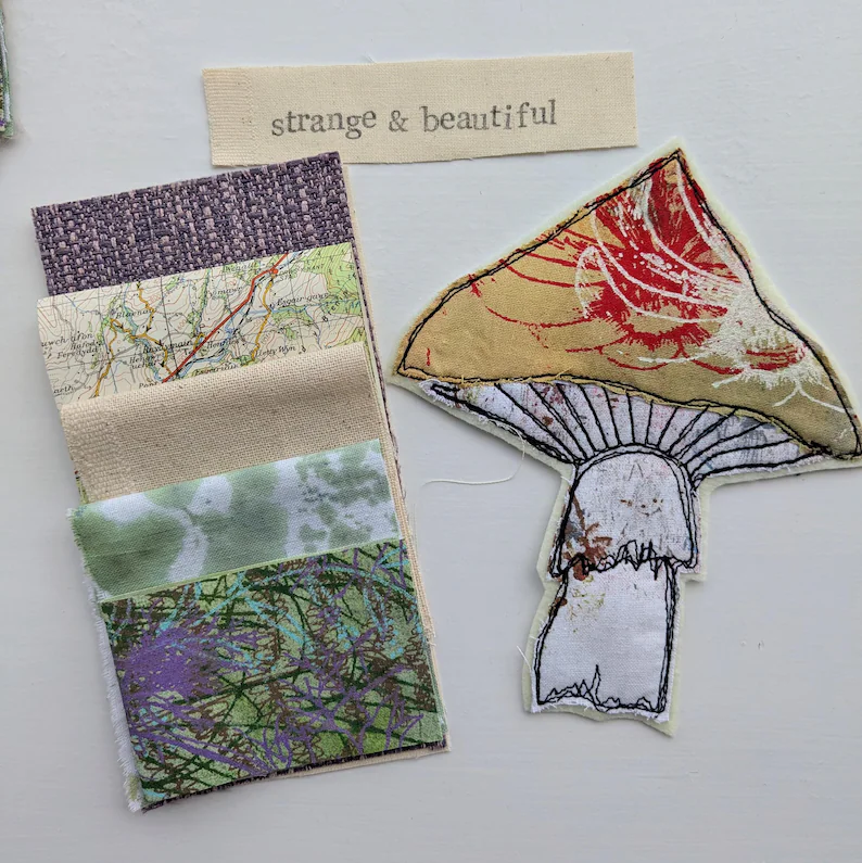 Toadstool Slow Stitch Kit