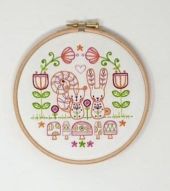 Woodland Magic Embroidery Kit image 0