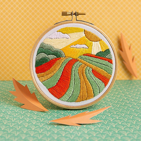 Harvest Time  Mini Embroidery Kit image 2