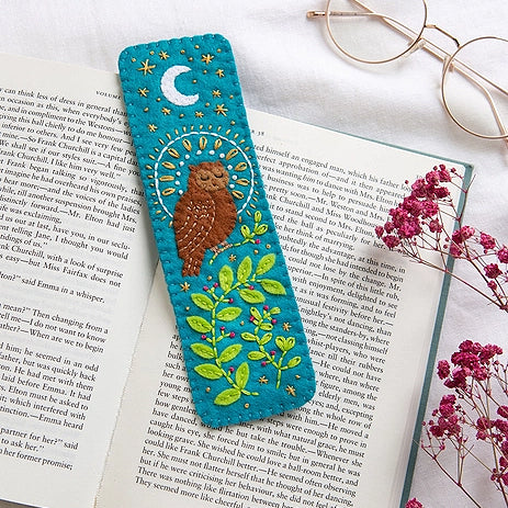 Felt Owl Bookmark image 1