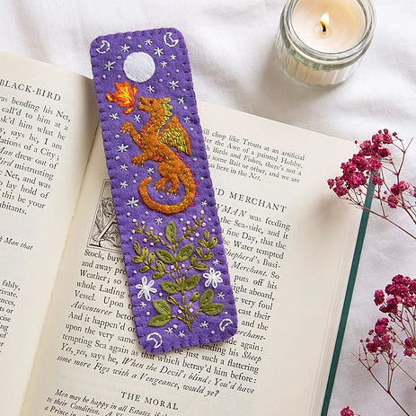 Felt Dragon Bookmark image 1