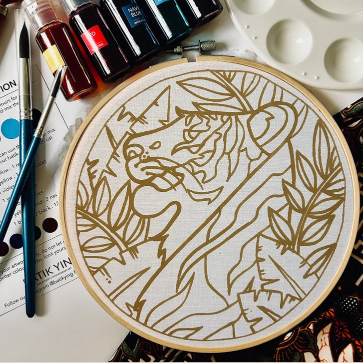 Malaysian Tiger Batik Kit image 1