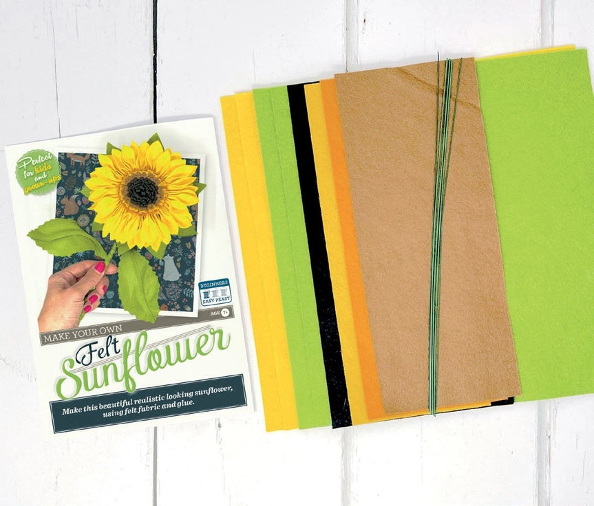 Sunflower Felt Kit image 1