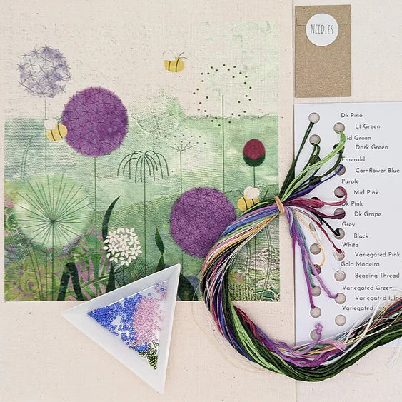 Alliums Embroidery Kit image 1