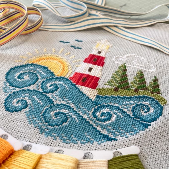 Going Coastal Cross Stitch Kit image 1