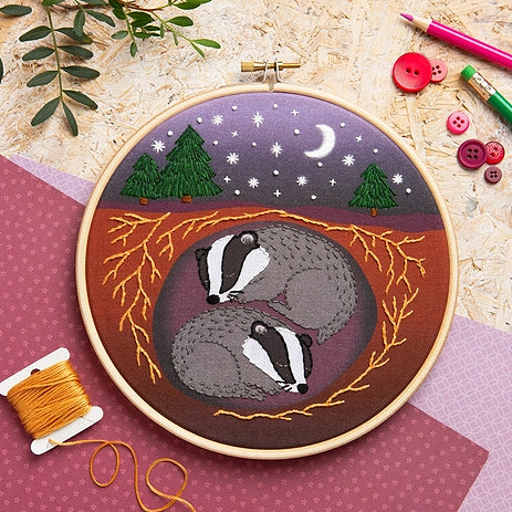 Badgers Rest Embroidery Kit image 0