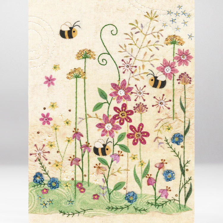 Bee Meadow Embroidery Kit image 0