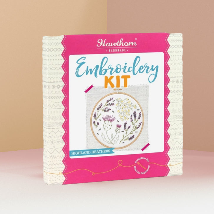 Highland Heathers Embroidery Kit image 1