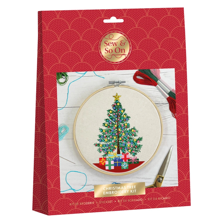 Christmas Tree Embroidery image 1