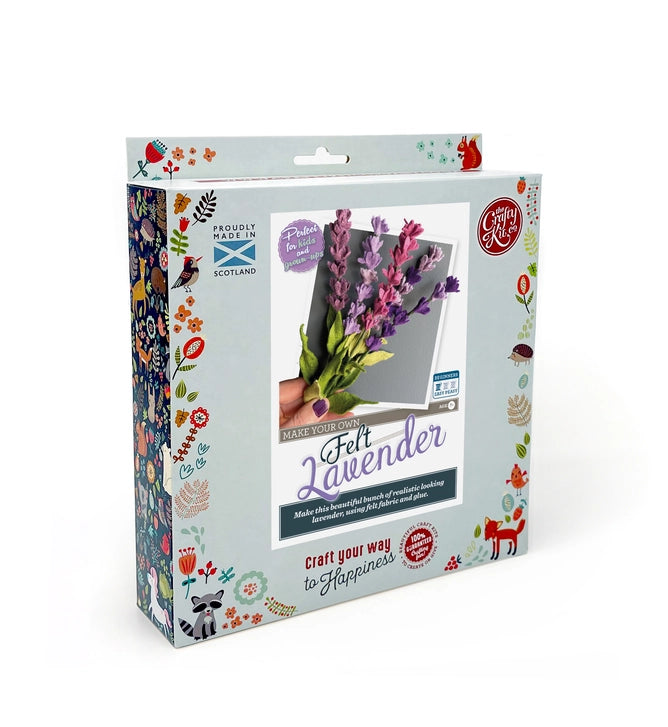 Felt Flower Kit - Lavender image 2