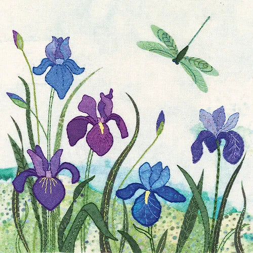 Irises Embroidery Kit image 0