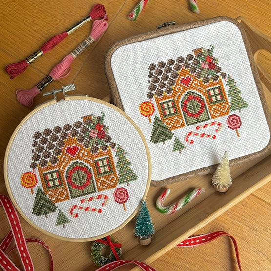Gingerbread House - Cross Stitch Kit image 1